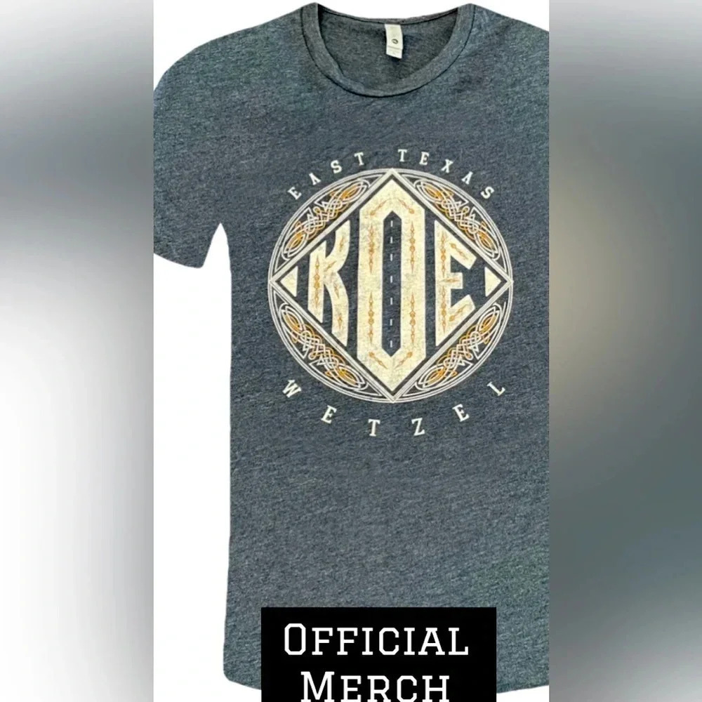 NWT KOE WETZEL Official Concert Tour Merch East Texas Road T-Shirt